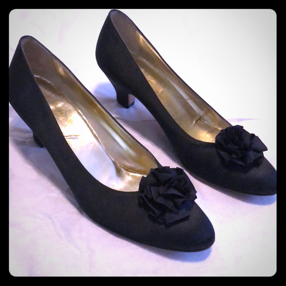 Salvatore Ferragamo satin heels